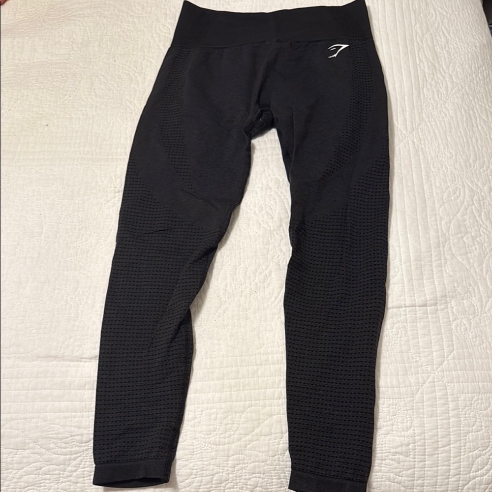Gymshark Vital Seamless 2.0 Leggings - Black Mar